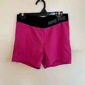 Pink Nike pro